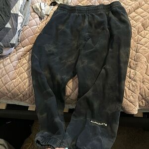 Black LG Alphalete sweatpants